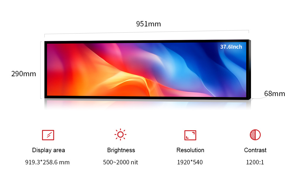 37.6-Inch-LCD-Stretched-Bar-Display-Size-Features