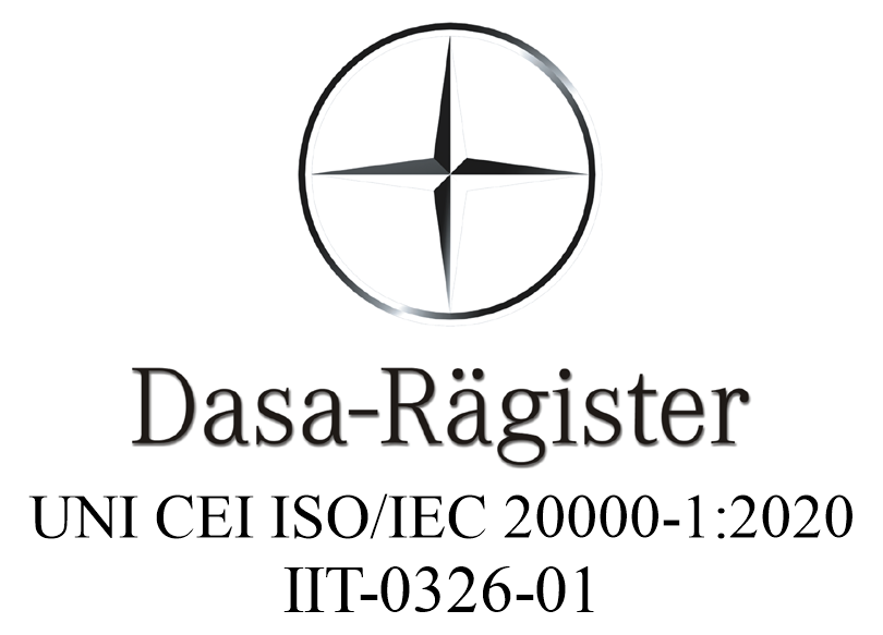 Marchio di certificazione UNI CEI ISO/IEC 20000-1:2020 — gestione dei servizi IT