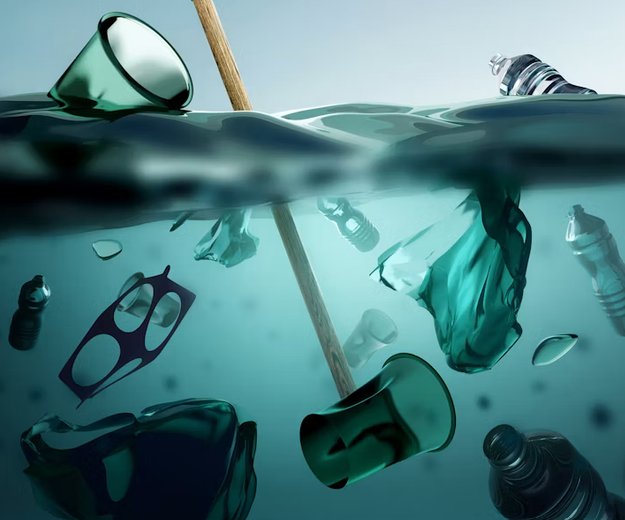Water-plastic
