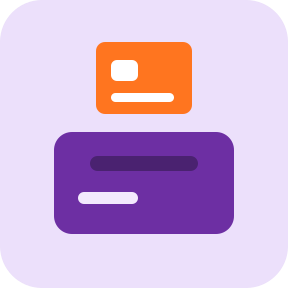 Icona: card dispenser e collector