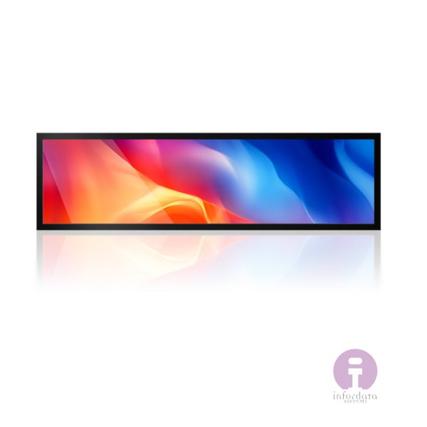 stretched LCD display