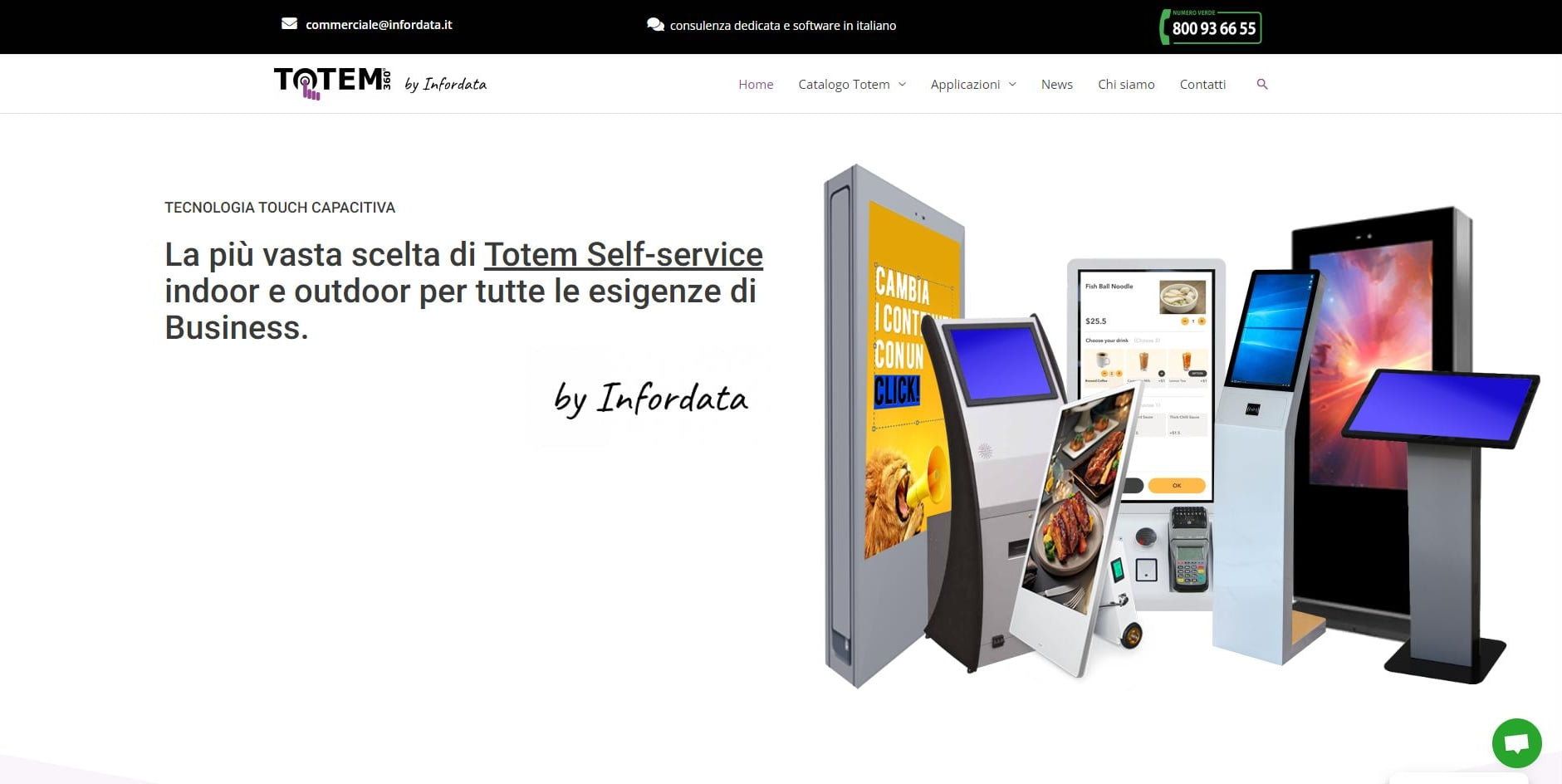 Totem interattivi e digital signage